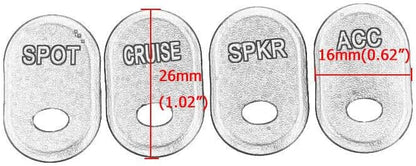 ya 23 10.7 baidi Black Brushed Panel Switch Cover for Harley Electra Glide Ultra Classic FLHTCU