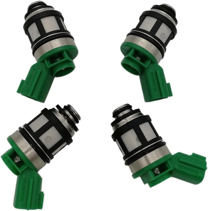ya 10 9.16 baidi 4X Fuel Injector for Nissan Frontier Xterra Pickup 2.4L 96-04 JS4D-5 16600-1S700