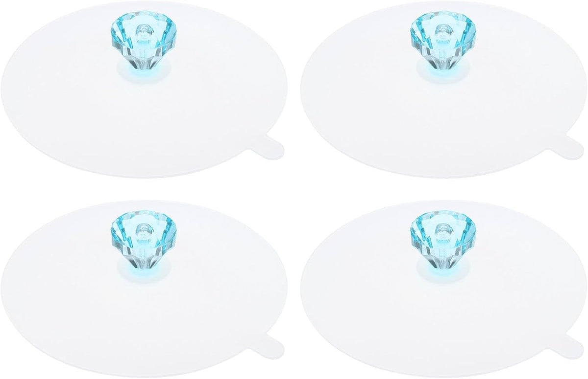 ya 14 9.20 baidi Silicone Cup Lids for Drinks, 4Pcs 4.3 Cover Diamond Shape Handle Light n-1