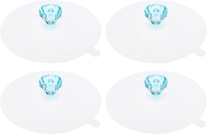 ya 14 9.20 baidi Silicone Cup Lids for Drinks, 4Pcs 4.3 Cover Diamond Shape Handle Light n-1