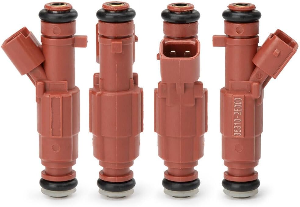 ya 10 9.16 baidi 4Pcs 353102E000 Fuel Injector For 2011-2019 for Elantra for Veloster Forte Soul 1.8 2.0L