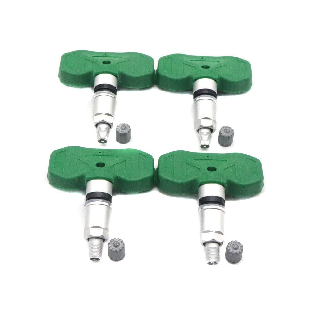 ya 4 8.8 4pcs Green Tire Pressure Sensor TPMS for GM for Cadillac CTS for Buick for Chevrolet 15268606