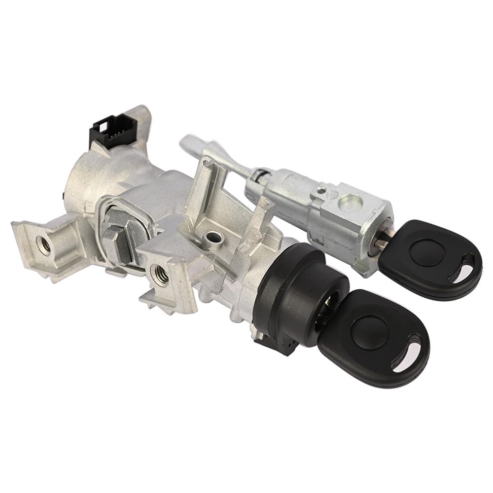 ya 4 8.8 for VW for Jetta 2011-2018 KEYED Alike W/Chips Ignition Switch Door Lock Cylinder