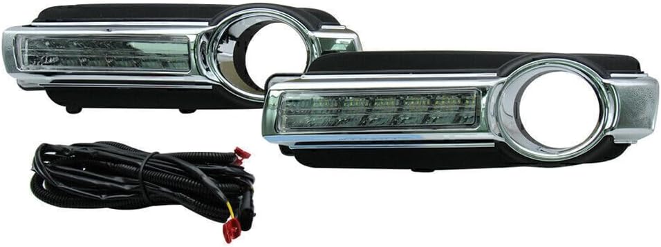 ya 14 9.20 zhengce LED daytime running light DRL suitable for Pajero Montero V93 V97 2015-2019-1