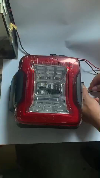 ya 10 9.16 zhengce A pair of tail light assembly LED type for Jeep for Wrangler around 2018