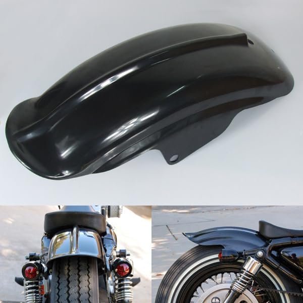 ya 4 8.10 Rear Mudguard Fender for Harley Sportster XL Cafe Racer Bobber Chopper 1994-2003