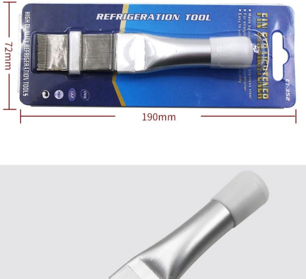 ya 2 8.15 Fin Comb for Air Conditioners Condenser Brush Cleaning Metal Radiator