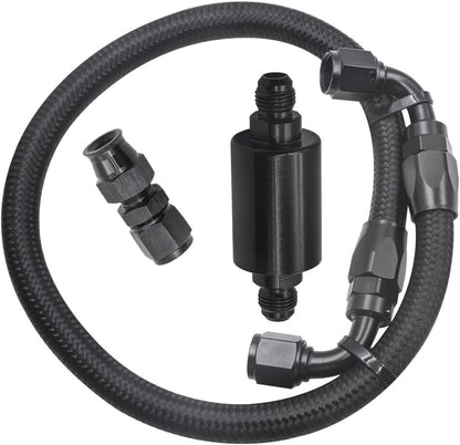 ya 2 8.15 FUEL LINE AN6 Filter for Honda CIVIC INTEGRA B/D Series Stuck EG EK DC2 CRX EF