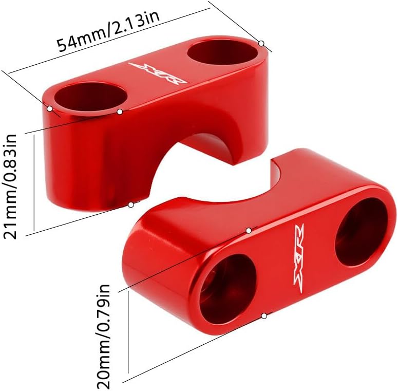 ya 13 9.15 baidi for Honda XR 200R 250R 400R 600R 230 250L 650R/L Handlebar Clamping Cover Holder