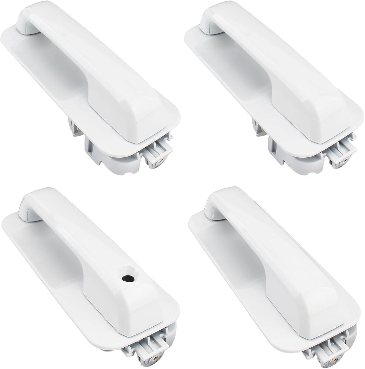ya 10 9.16 baidi for Ford F350 F250 2017 2018-2020 Warm White 4Pcs Front & Rear Door Handle Set