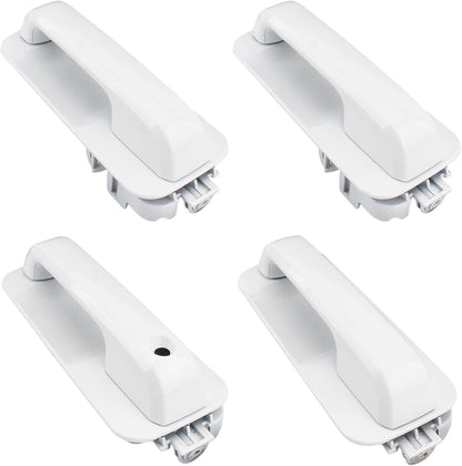 ya 10 9.16 baidi for Ford F350 F250 2017 2018-2020 Warm White 4Pcs Front & Rear Door Handle Set
