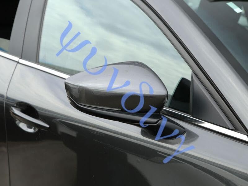 ya 11 9.14 baidi>Side Mirror 2020-2023 for Mazda CX-30 Gray Metallic Right 9Pin Blind Spot+Heat