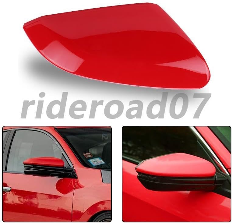 ya 11 9.14 baidiRight Side Mirror Cap Cover Fit for Honda for Civic 2016-2021