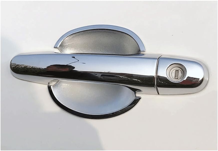 ya 2 8.15 Chrome Outdoor for Smart Door Handle Cover Trim ABS Fits for Toyota for Corolla 2009-2013
