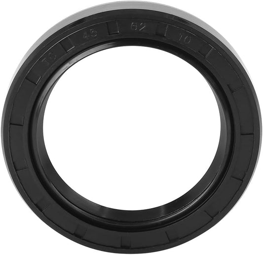 ya 4 8.8.2 45mm x 62mm x 10mm Black Rubber Cover Double Lip TC Oil Shaft Seal