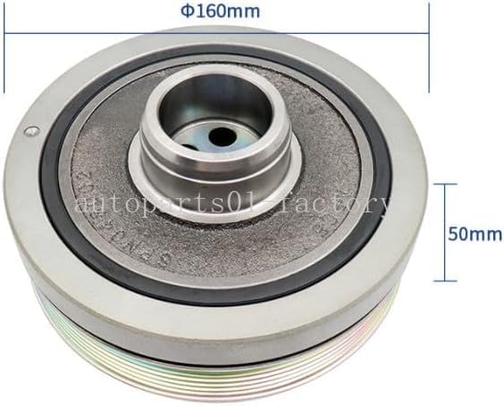 ya 28 10.13 zhengce 11237619245 Crankshaft Pulley Fit for BMW 418d 420d 520d X3 X4 20d 2.0