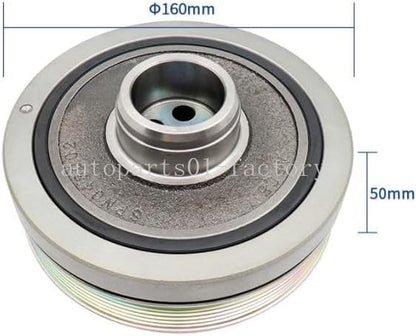 ya 28 10.13 zhengce 11237619245 Crankshaft Pulley Fit for BMW 418d 420d 520d X3 X4 20d 2.0