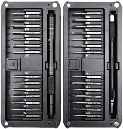 ya 26 10.21 baidi 30 In 1 Pision Screwdriver Set With Long Bit Case Professio l