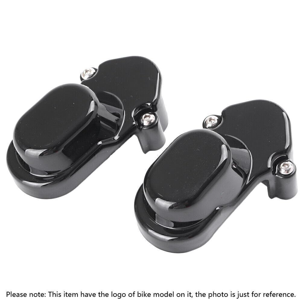 ya 6 8.24 baidi Fit Harley Sportster XL883 XL1200 2005-13 2006 12 Black Rear Axle Cover Nut Caps