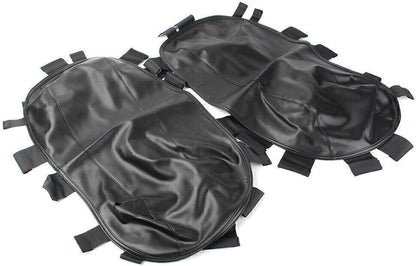 ya 12 10.8 baidi for Harley Touring Street Electra Glide 2014-up Black Saddlebag Lid Bra Covers