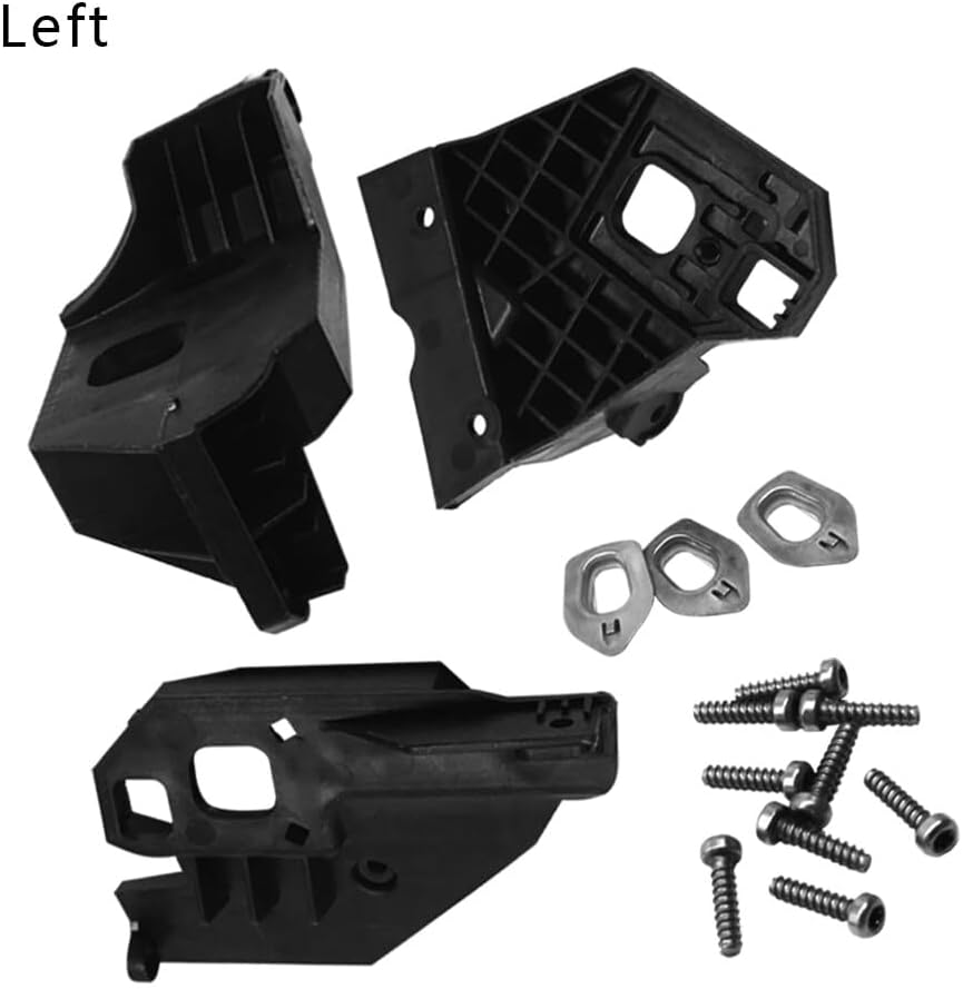 ya 9 10.24 Pair Left+Right Headlight Housing Bracket Kit for A-Class W176 2013-2017