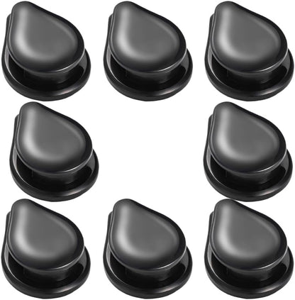 ya 4 8.14 8pcs Adhesive Car Hooks Car for Mini Hooks Car Stick On Hangers Automotive Interior