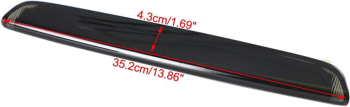 ya 10 9.16 zhengce LED Smoke Lens 3RD Third Brake Stop Light for Audi A3 S3 RS3 Sportback 04-1