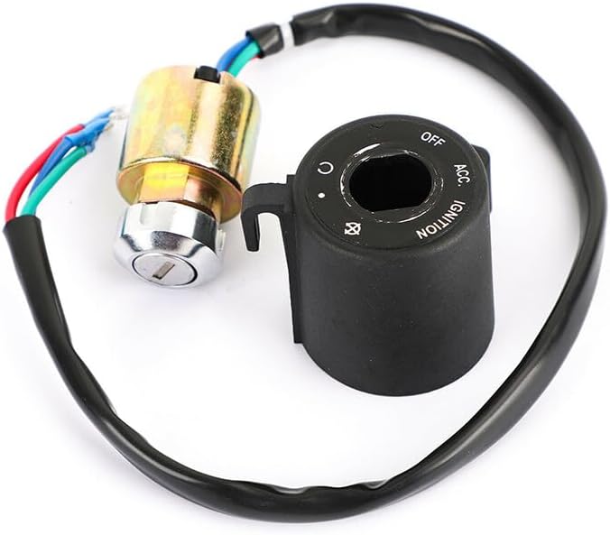 ya 11 9.14 zhengce Ignition Key Switch Tail Box Lock For FXRS Conv Low Rider Convertible 1991-