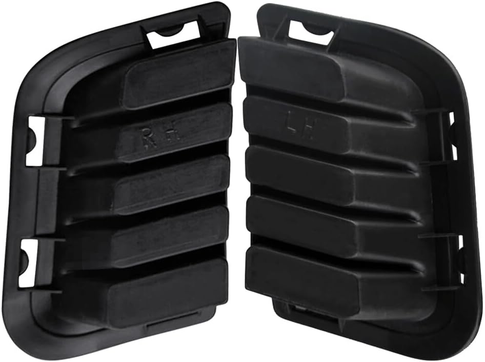 ya 9 10.24 Left and Right Front Foglight Covers for 2006 2007 2008 for Hyundai Sonata Black New