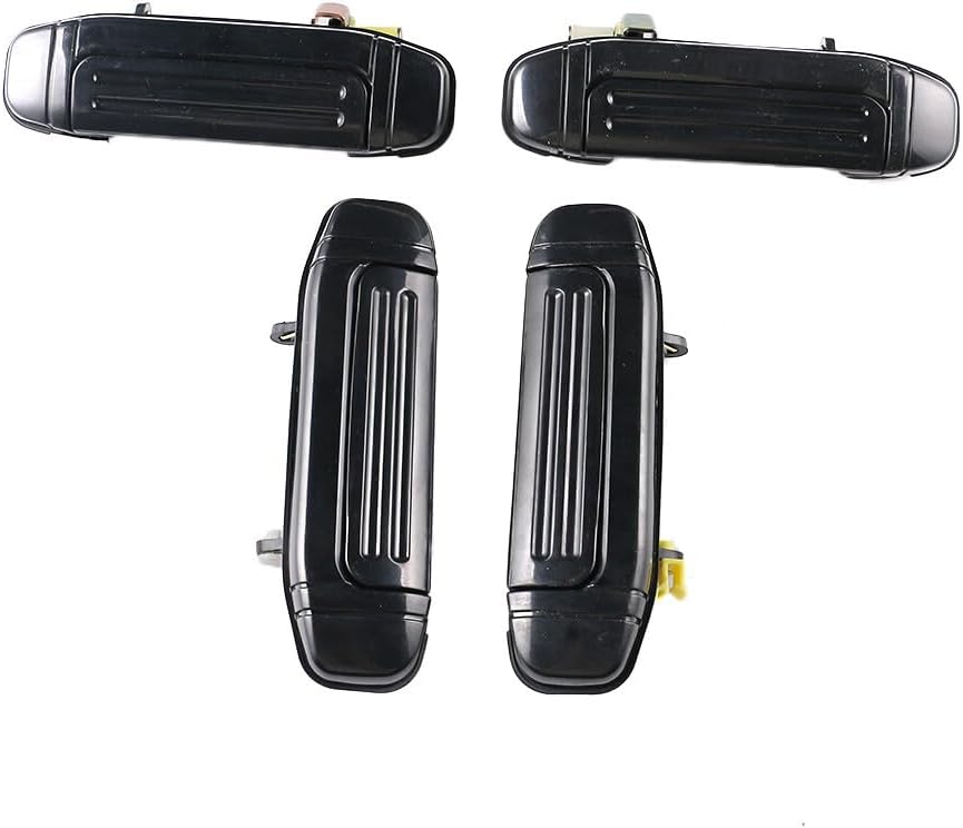 ya 9 10.24 1Set Front Rear Outer Door Handle Black for Montero for Pajero V46 V31 V32 V33 92-00