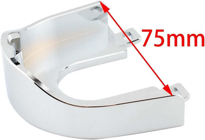 ya 23 10.7 baidi Chrome Aluminum Ignition Switch Panel Trim Cover for Harley Road Glide 15+ FLTR