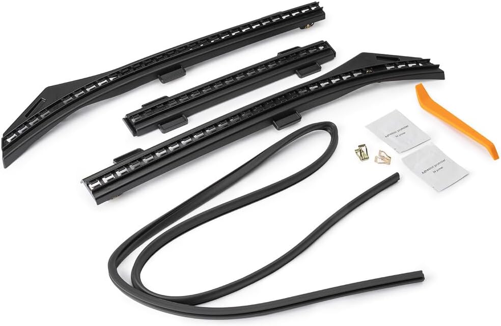 ya 2 8.15 Front and rear trunk cover sealing strips protect PP parts suitable for 20-23 for Tesla Model Y.