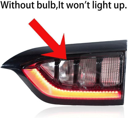 ya 4 8.24 baidi Left and right inner LED tail light rear brake light for Jeep Cherokee 2019-2021