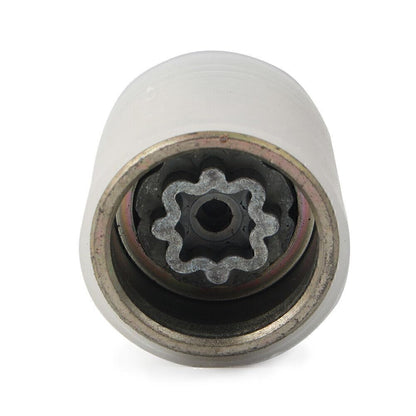 ya 5 8.10 1x Locking Wheel Nut Key Bolt Letter T for Audi Chrome-Molybdenum Steel Car