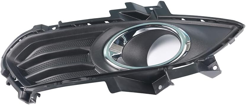 ya 9 10.24 Front Right Bumper Fog Lamp Grille Chrome Replacement For Fusion 2013-2016
