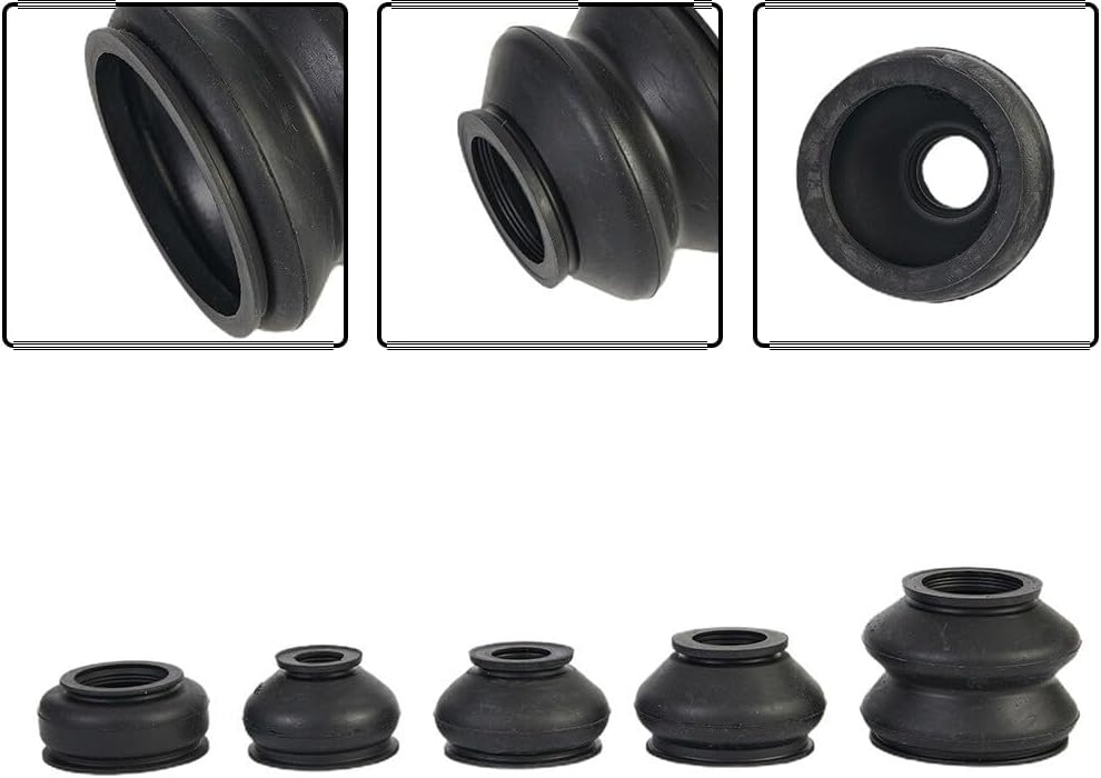 ya 4 8.14 28Pcs Ball Joint Boot Suspension Steering Dust Cover Track Tie Rod Linkage Kit