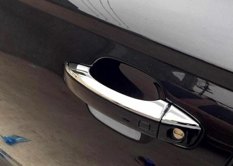 ya 4 8.8.2 Suitable for Audi A3 A6 2012-2017 Chrome Titanium Door Handle Upper Strip Cover Decoration 8X