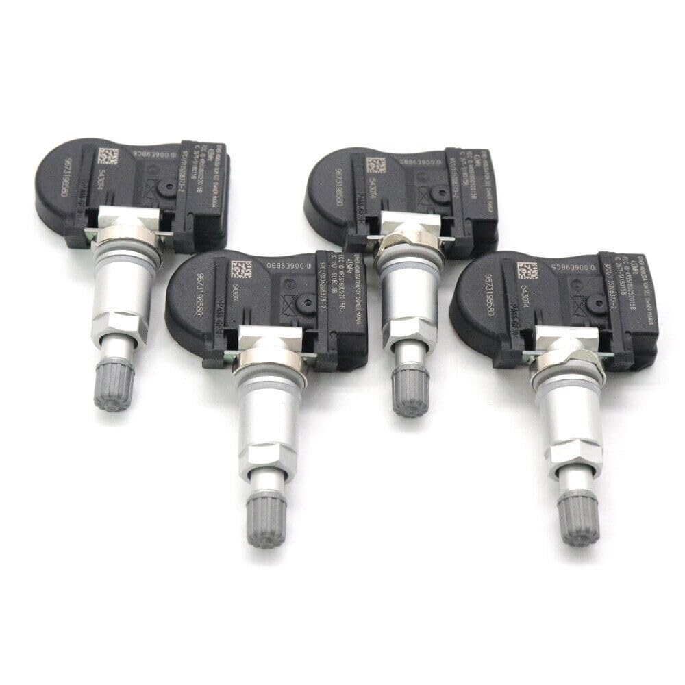 ya 4 8.8 4-Pack TPMS tire Pressure Sensor for Peugeot 207 307 for Citroen C4 5430T4 9673198580
