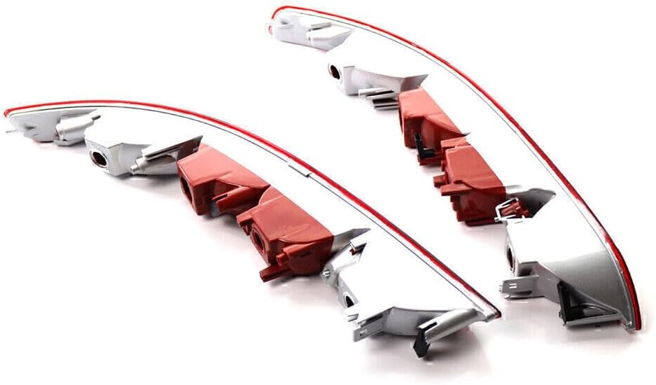 ya 4 8.14 Pair Rear Bumper Lower Tail Light Brake Stop Lamp Fit for Audi Q5 2009-2017 2016