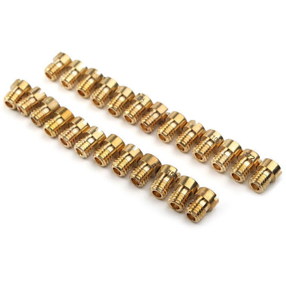 ya 4 8.10 for Dellorto PHBG SHA 5mm #55-#115 Replacement Gold 10x Carburetor Main Jet