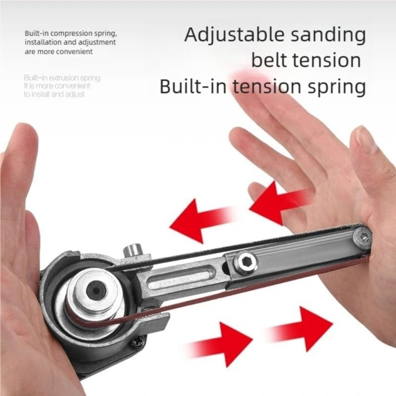 ya 26 10.21 baidi Grinder Conversion Bracket Spring Loaded Tension System Belt Sander Attachment