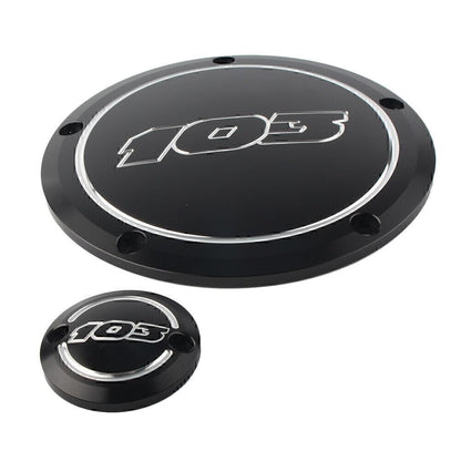 ya 6 8.24 baidi Derby + Timing Timer Cover fit Harley Road King Street Glide FLHX Motorcycle