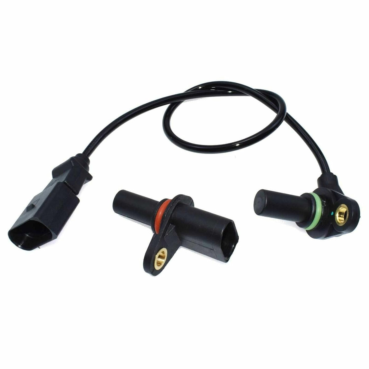 ya 6 8.14 2-Pack Transmission Output and Input Vehicle Speed Sensor Fits for VW for Golf City for Jetta Beetle 