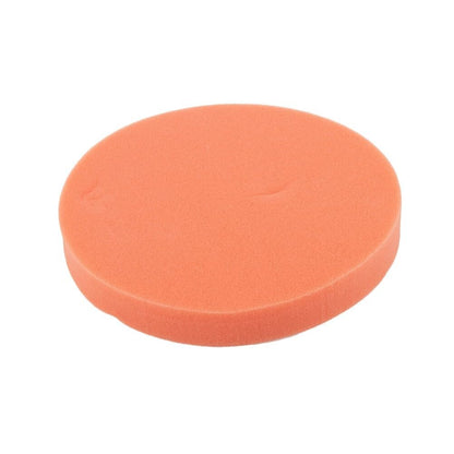 ya 13 9.15 baidi 1PC 180mm 7inch Car Flat Sponge Polishing Buffing Pad Clean Tool Orange Useful