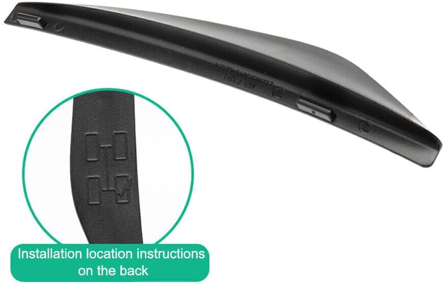 ya 7 8.24 baidi Suitable for Tesla Model 3 Mudguard Fender Flares Wheel Eyebrow Protector Black O