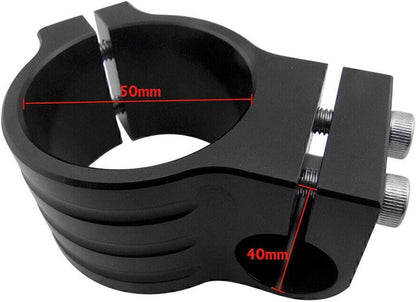 ya 4 8.14 Clip-On Handlebars 50mm Fork Tube Fit for Kawasaki ZX-14/ZX1400 ZX-10R ZX-6R