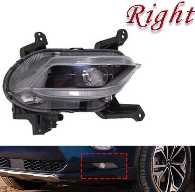 ya 2 8.15 Right LED front bumper fog light headlight suitable for Hyundai Santa Fe 2019 2020