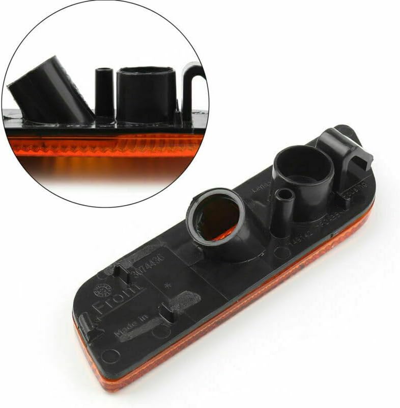 ya 10 9.16 zhengce 1PC Front Bumper Side Marker Light Amber Right Side Fit for VOLVO S80 1998-
