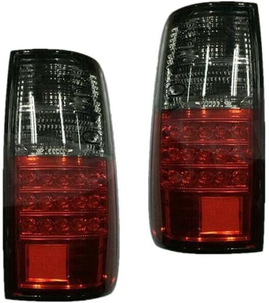 ya 10 9.16 zhengce Red/Smoke Rear LED Tail Lights Pair For 1991-1997 for Toyota for Land Cruis