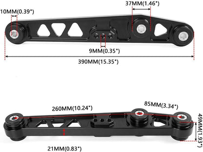 ya 13 9.15 baidi Black Pair Rear Lower Control Arm